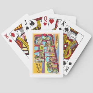 Baralho Palm Primaveras California CA - Cartão postal gran