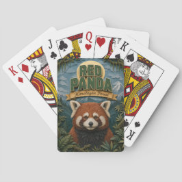 Baralho Panda Vermelho Floresta do Himalaia POPCUT