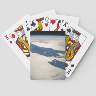 Baralho Panorama Do Espaço Destacando Estreito De Cook