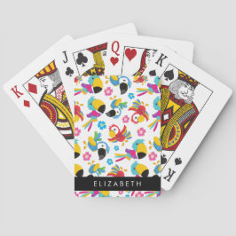 Baralho Papagaios Coloridos, Papagaios Tropicais, Seu Nome