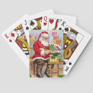 Baralho Papai Noel Em Sua Oficina