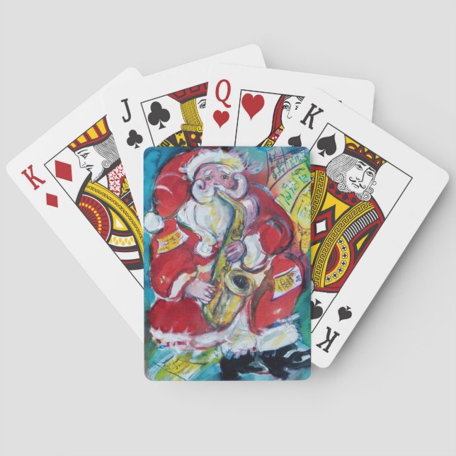 BARALHO PAPAIS NOEIS & SAX, PARTIDO NATAL (Verso)