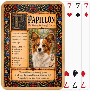 Baralho Papillon, Arte de Bestiário Medieval