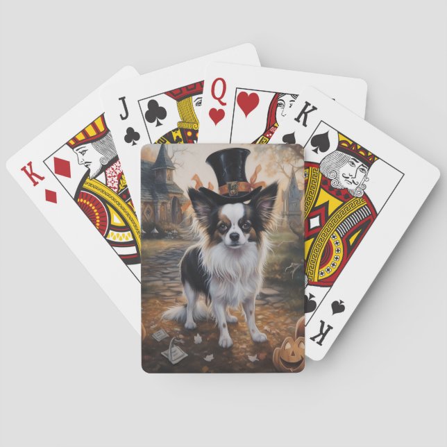 Baralho Papillon Pumpkins Halloween Scary (Verso)