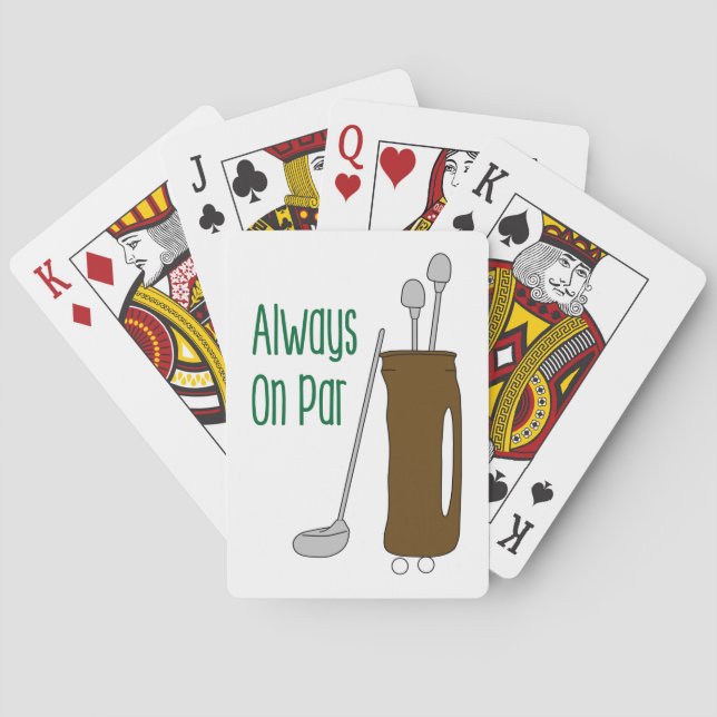 Baralho Par Golf (Verso)