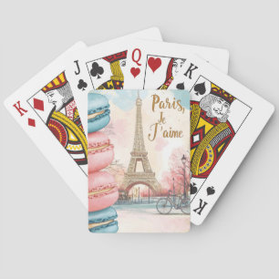 Baralho Paris, Je T'aime - Torre Eiffel com Macarons