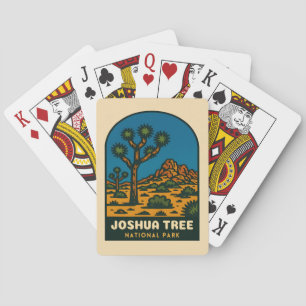 Baralho Parque Nacional da Árvore de Joshua Viagens vintag