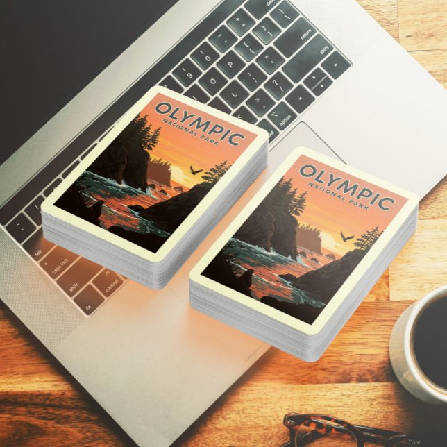 Baralho Parque Nacional da Olimpiadas Vintage (Criador carregado)