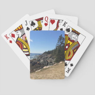 Baralho Parque nacional do Acadia, cartões de jogo de