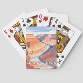 Baralho Parque Nacional Grand Canyon Aquarela Viagem