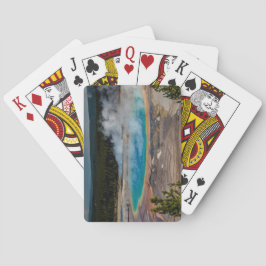 Baralho Parque Nacional Grand Prismatic Primavera Yellowst