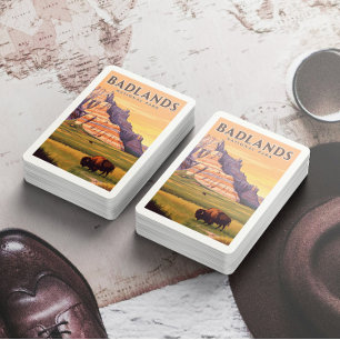 Baralho Parque Nacional Vintage Badlands