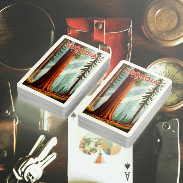 Baralho Parque Nacional Vintage Sequoia (Criador carregado)