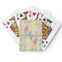 "Parrots" Miami inspirou, desenhou a mão