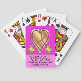 Baralho PASSAGEM do VIP - casino - cartões de jogo