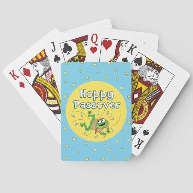 Baralho Passover Jogando Cartas "Passagem Hoppy" (Verso)