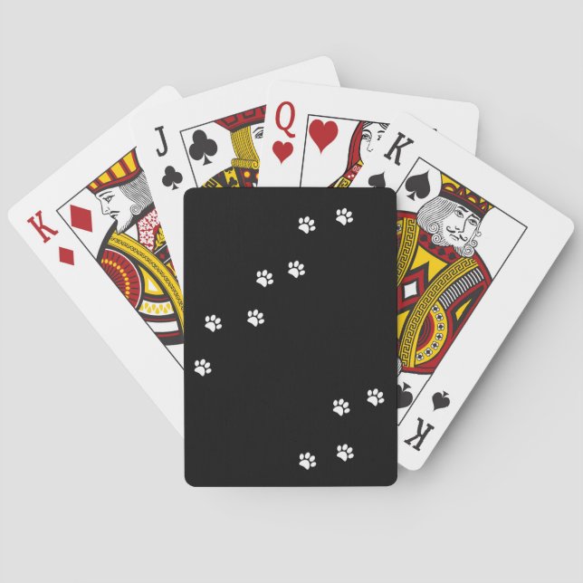 Baralho Pata Imprime Cartões Reproduzindo (Verso)