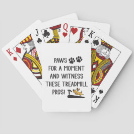 Baralho Patas e Testemunhas Estes Prós de Esteira