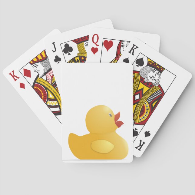 Baralho Pato de Borracha Amarelo (Verso)