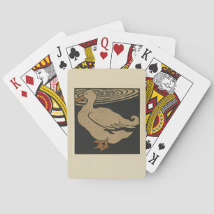 Baralho Pato - ilustração quadrada dos animais