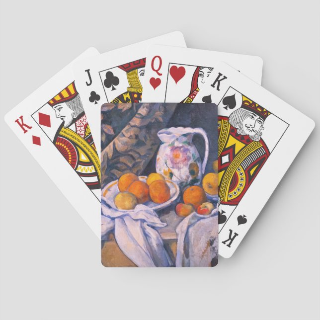 Baralho Paul Cezanne - A Vida Estática com uma Cortina (Verso)