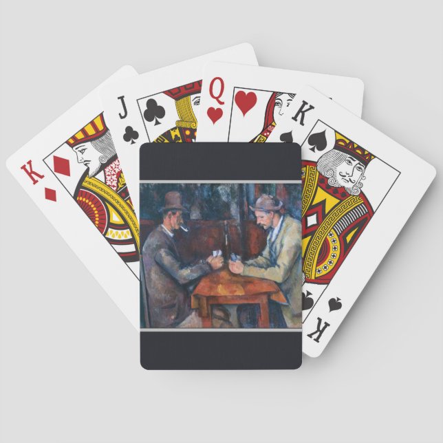 Baralho Paul Cezanne - Os Jogadores De Cartão (Verso)