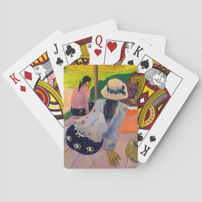 Baralho Paul Gauguin - A Siesta (Verso)