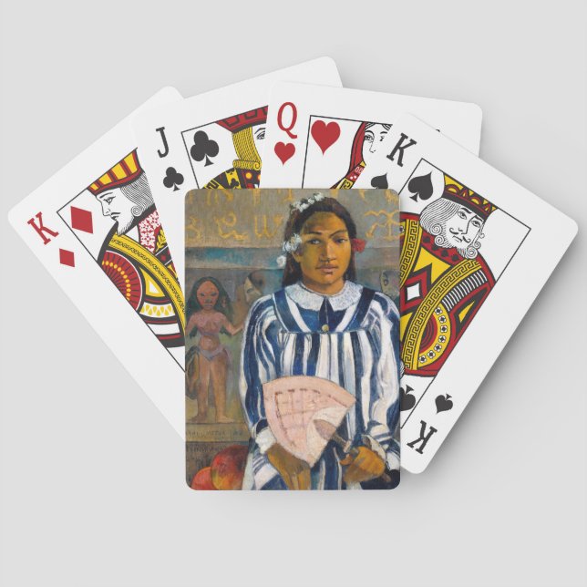 Baralho Paul Gauguin - Os Ancestrais de Tehamana (Verso)