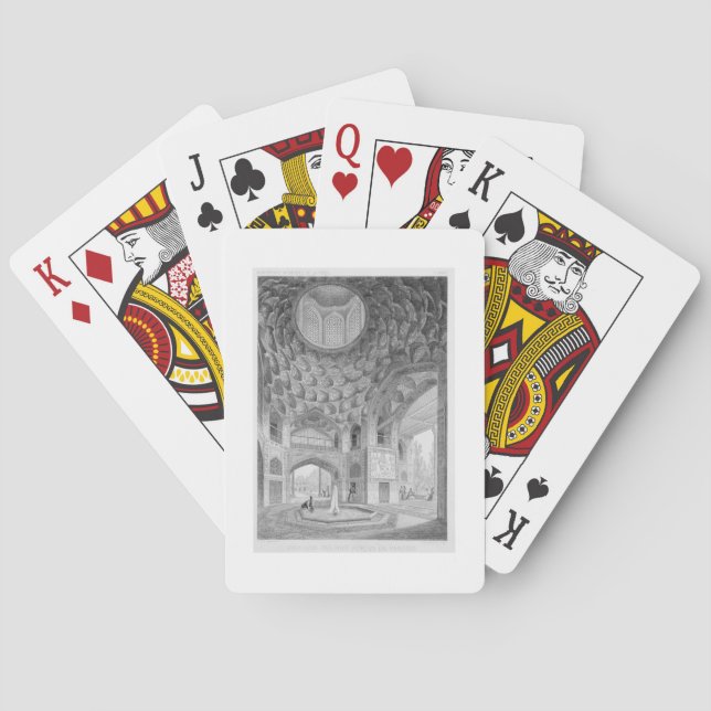 Baralho Pavilion of the Eight Paradises, in Isfahan, from (Verso)