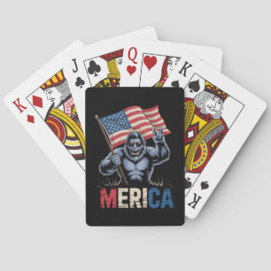 Baralho Pé Grande América Rocha Bandeira Americana Patriót