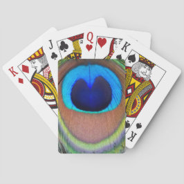 Baralho Peacock Feather Eyespot Colorida