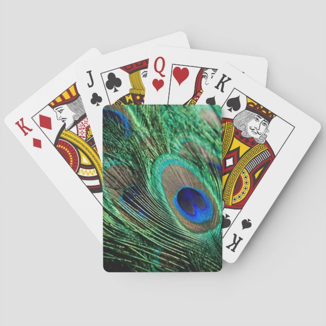 Baralho Peacock Feather Lucky (Verso)