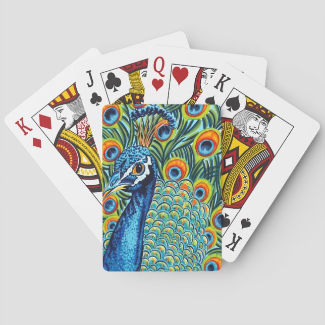 Baralho Peacock I caído (Verso)