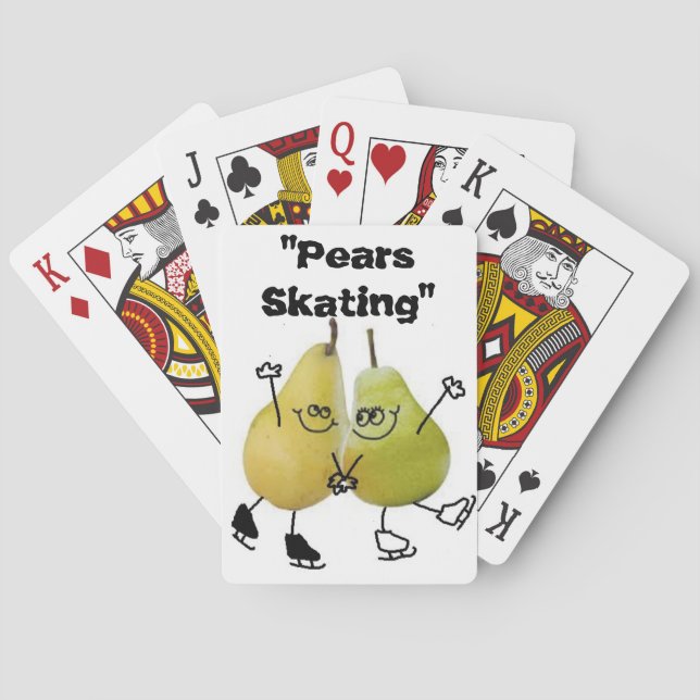 Baralho "Pears Skating" (Verso)