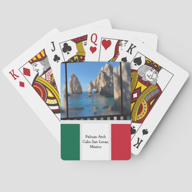 Baralho Pelican Arch, Cabo San Lucas (Verso)