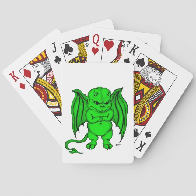Baralho Pequeno demônio (Verso)