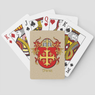 Baralho Perez Heraldic Shield com Mantling