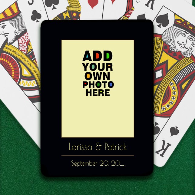 Baralho Personalização de Data de Casamento e Manutenção d (Criador carregado)