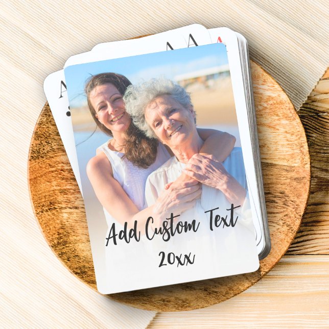 Baralho Personalizada Elegante Personalizada Vertical Pers (Criador carregado)