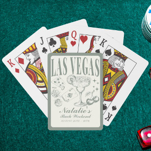 Baralho Personalizada Festa de solteira Las Vegas