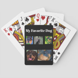 Baralho Personalizar 5 Fotos e Texto Pet Dog