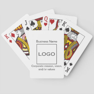 Baralho Personalizar logotipo profissional para empresa Fo