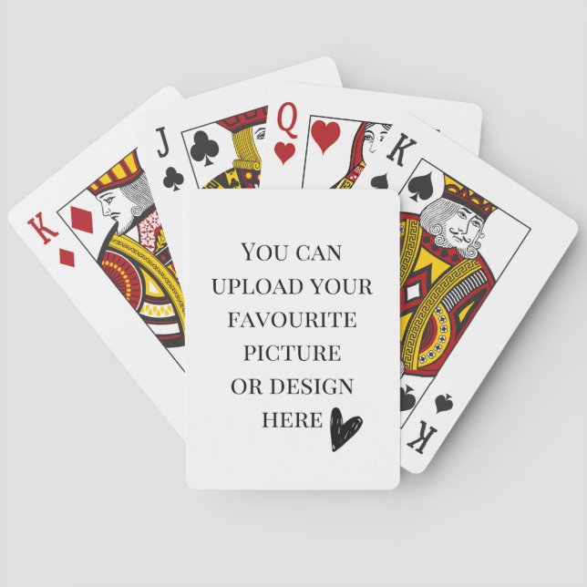 Baralho Personalizar pôquer de 2,5" x 3,5" (Verso)