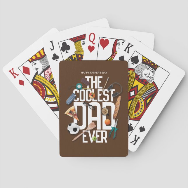 Baralho Personalize O Pai Mais Legal Do Mundo (Verso)