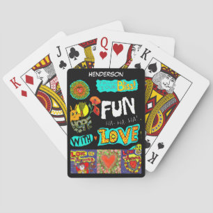 Baralho Personalize o Poker de Colagem de Tendência do NAM
