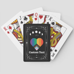 Baralho Personalize Tarot do Orgulho LGBTQ Arco-íris Zodía