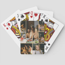 Baralho Personalized Photo Cllage Playing Cards