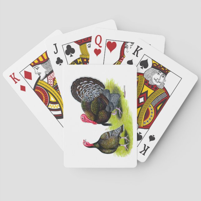 Baralho Peru Broad Peito Bronze (Verso)