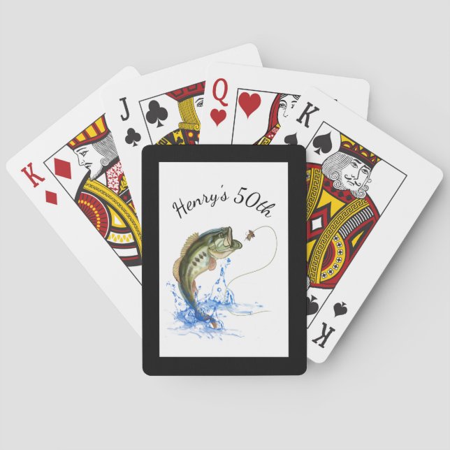 Baralho Pesca 50ª Festa de aniversário (Verso)