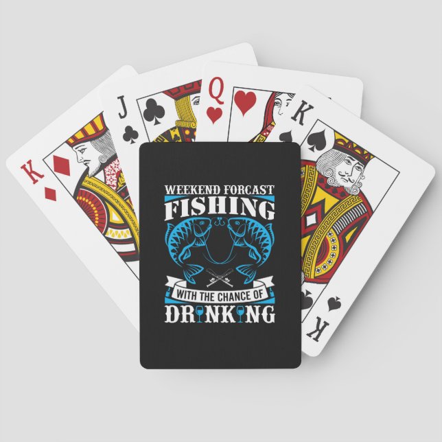 Baralho Pesca Com Fim De Semana E Bebendo (Verso)